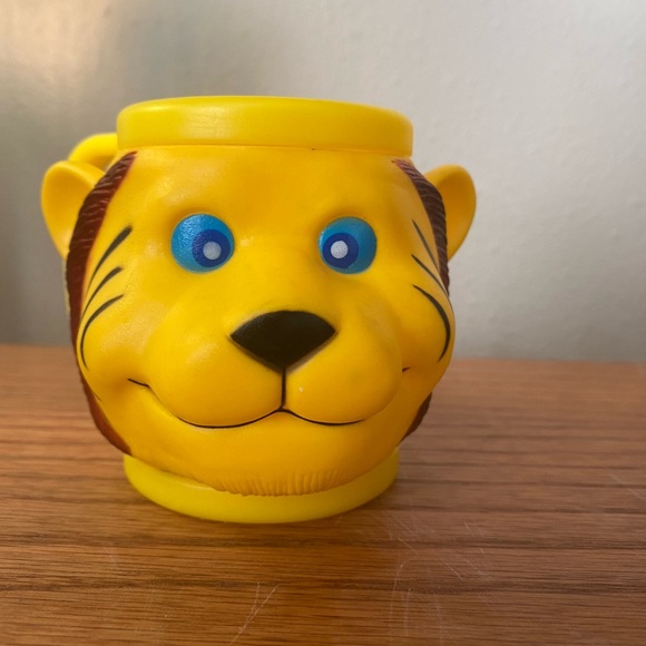 Kids' Super Duper Publications Tiger Mug / Cup MUGZ-60 Yellow Cat 2003 Rare - Picture 1 of 5